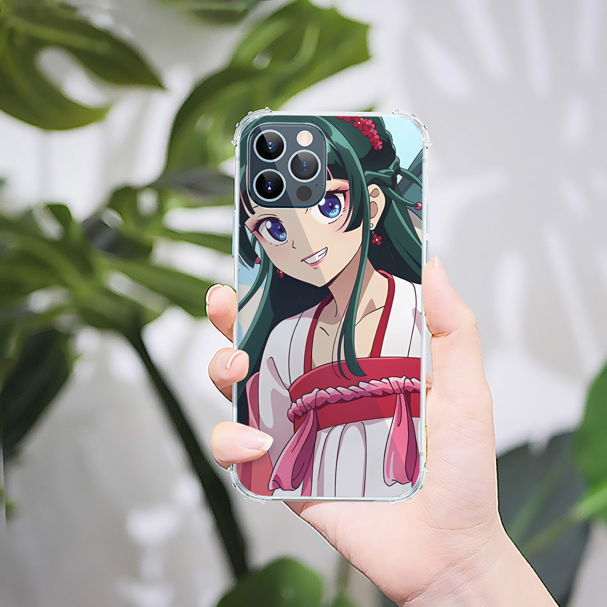 （画像用） 薬屋のひとりごと The Apothecary Diaries 【iPhone 12シリーズ対応】透明スマホケース（クリアソフトケース）